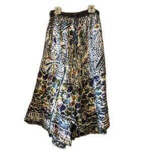 Nnamdi Ibenagu Spirit of Courage old style African tie die skirt small